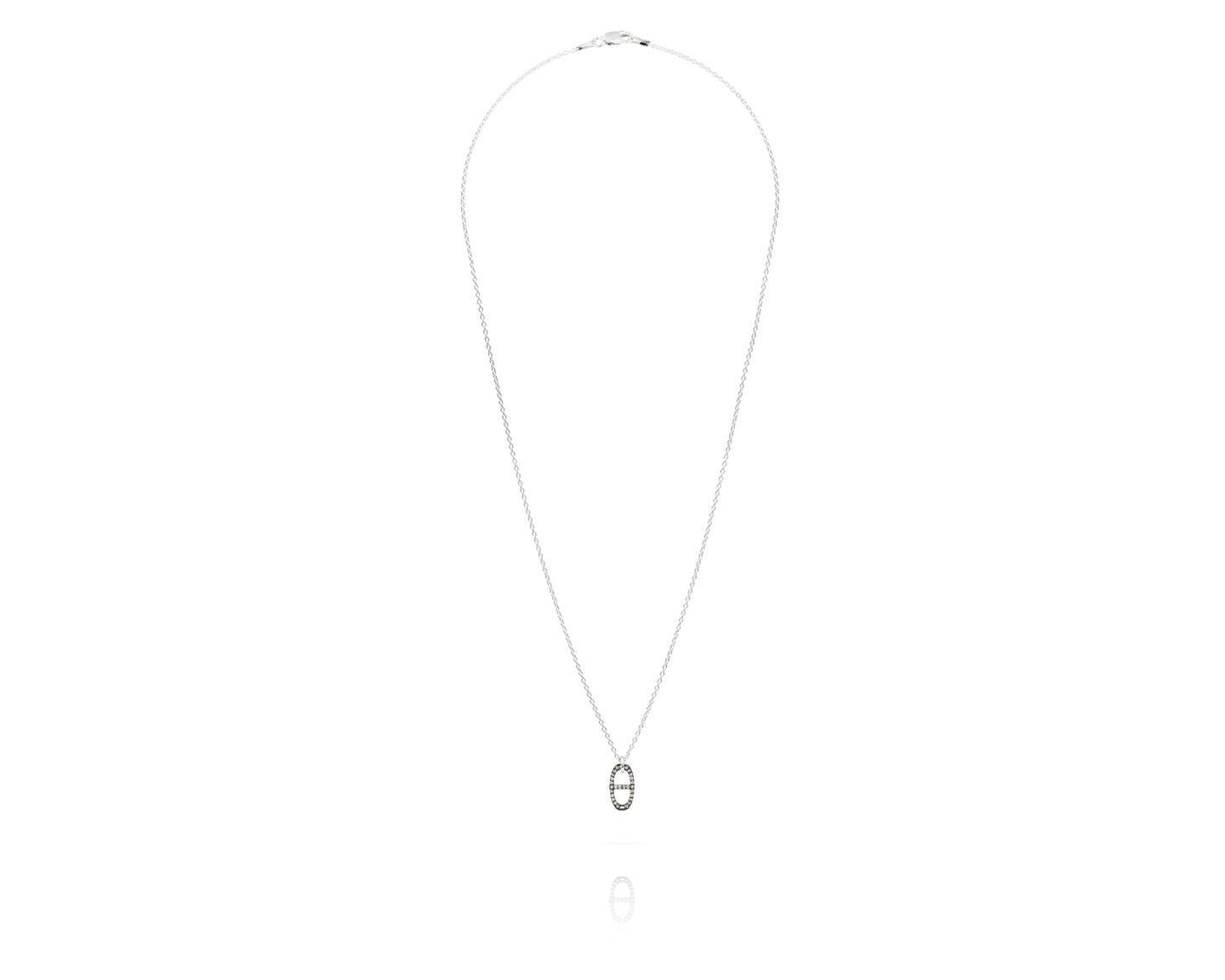 Small Diamond Kingston Charm Necklace - Vincent Peach Fine Jewelry