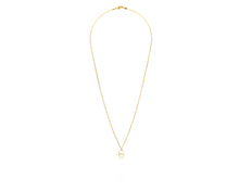 Small Kingston Bit Charm Necklace | Gold