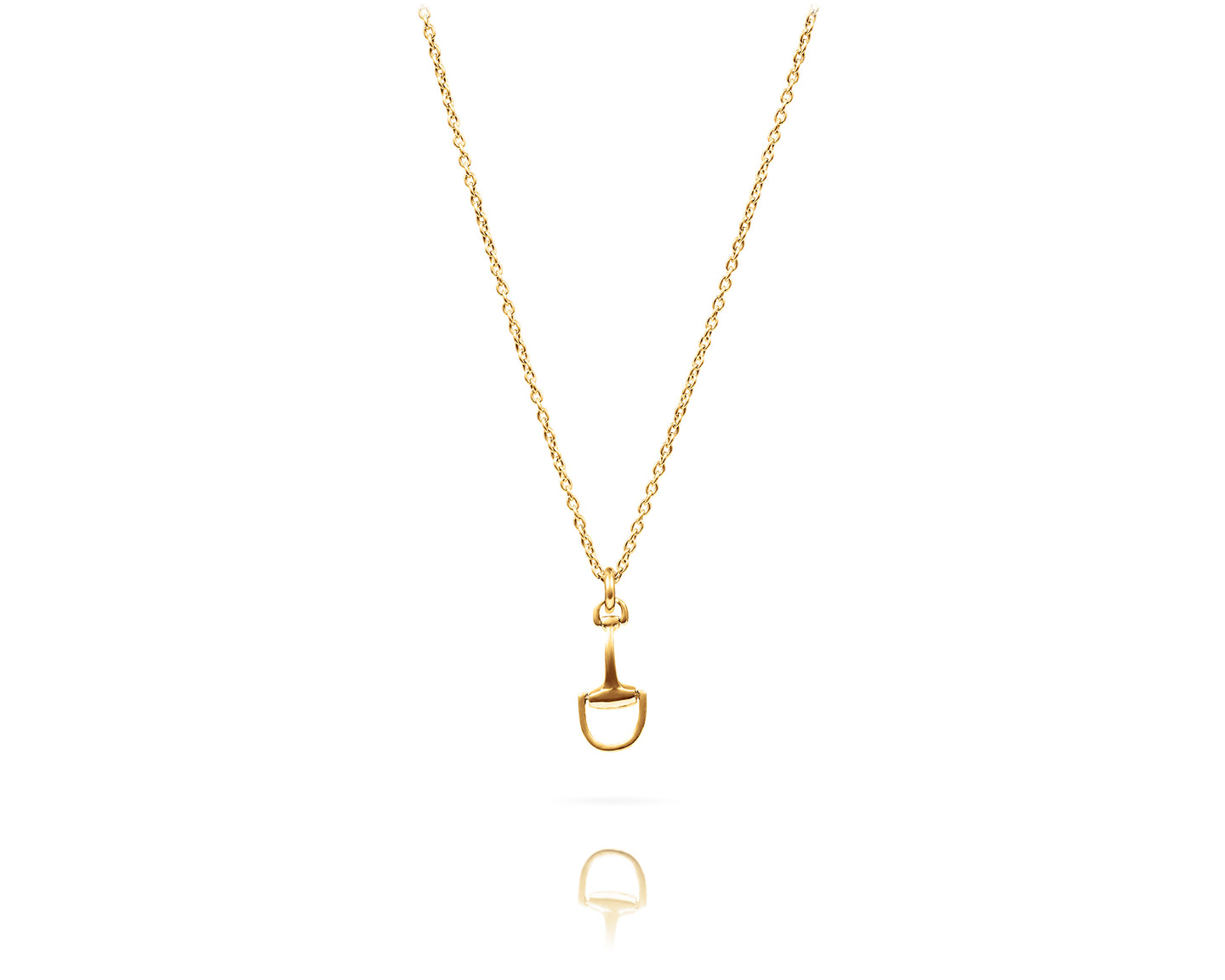 Small Montana Bit Charm Necklace | Gold - Vincent Peach Fine Jewelry