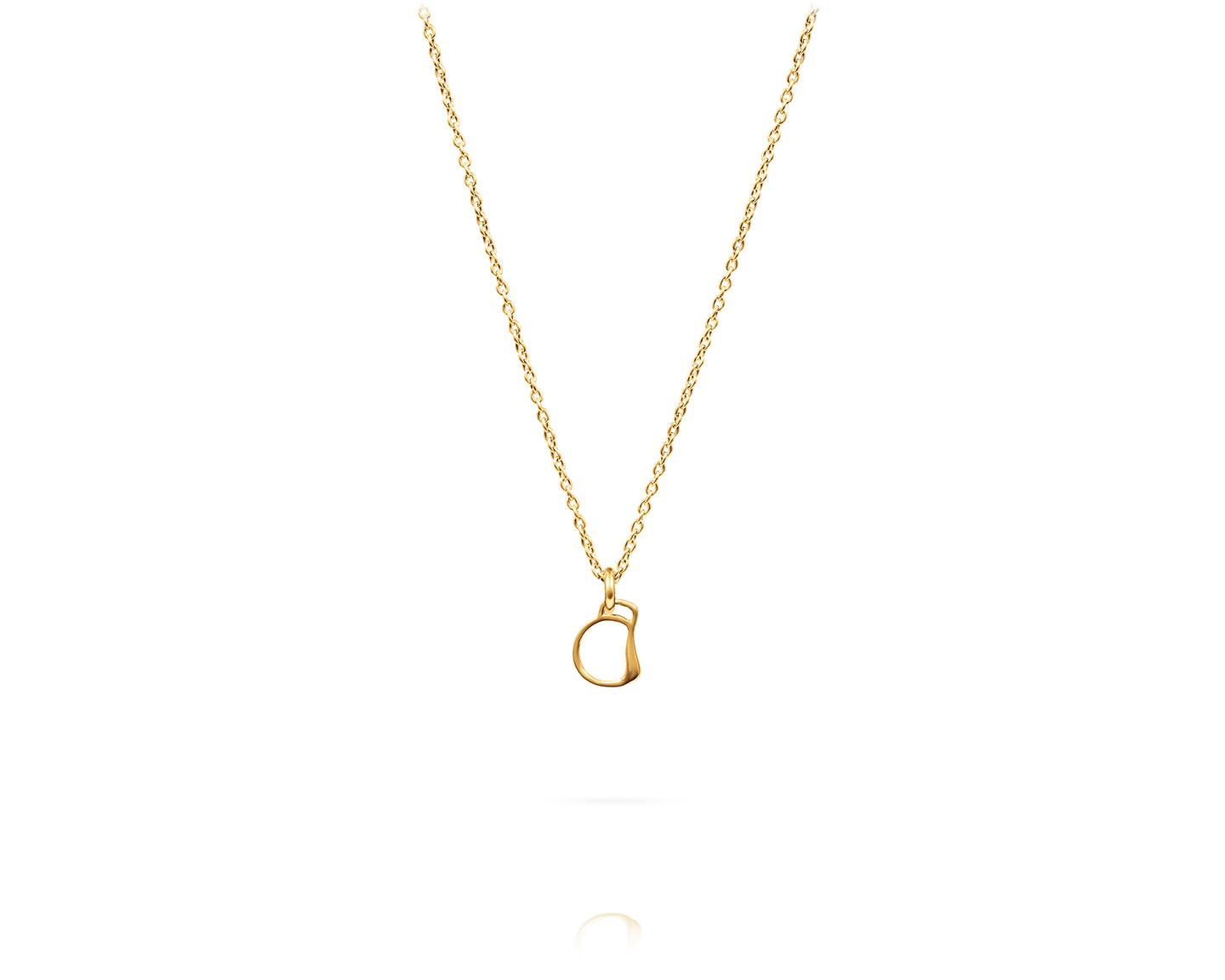 Small Cheval Bit Charm Necklace | Gold - Vincent Peach Fine Jewelry