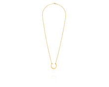 Horseshoe Necklace | Gold