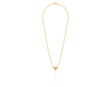 Diamond Triad Necklace | Gold