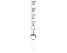 Shackle Infinity Necklace | Diamond