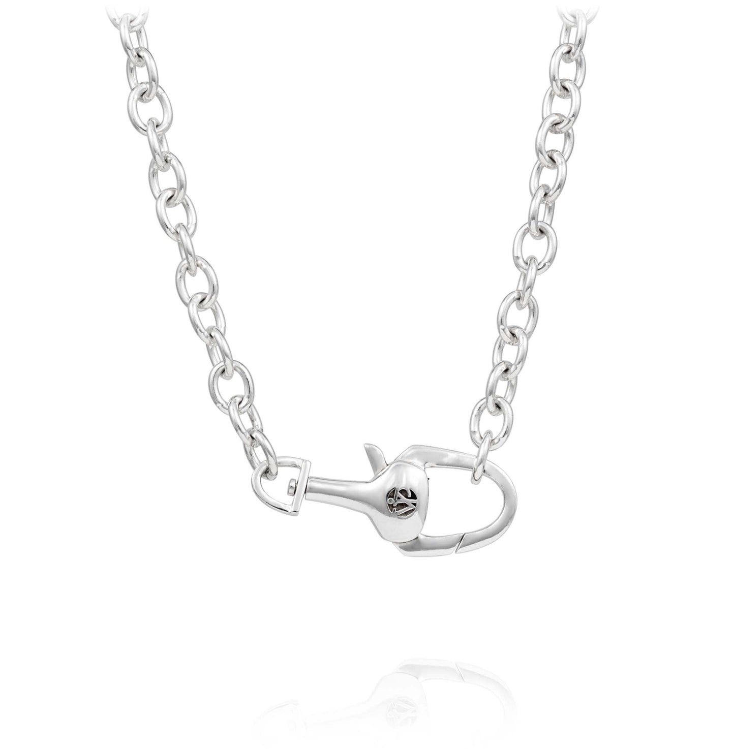 Stirrup Lock Chain Necklace - Vincent Peach Fine Jewelry
