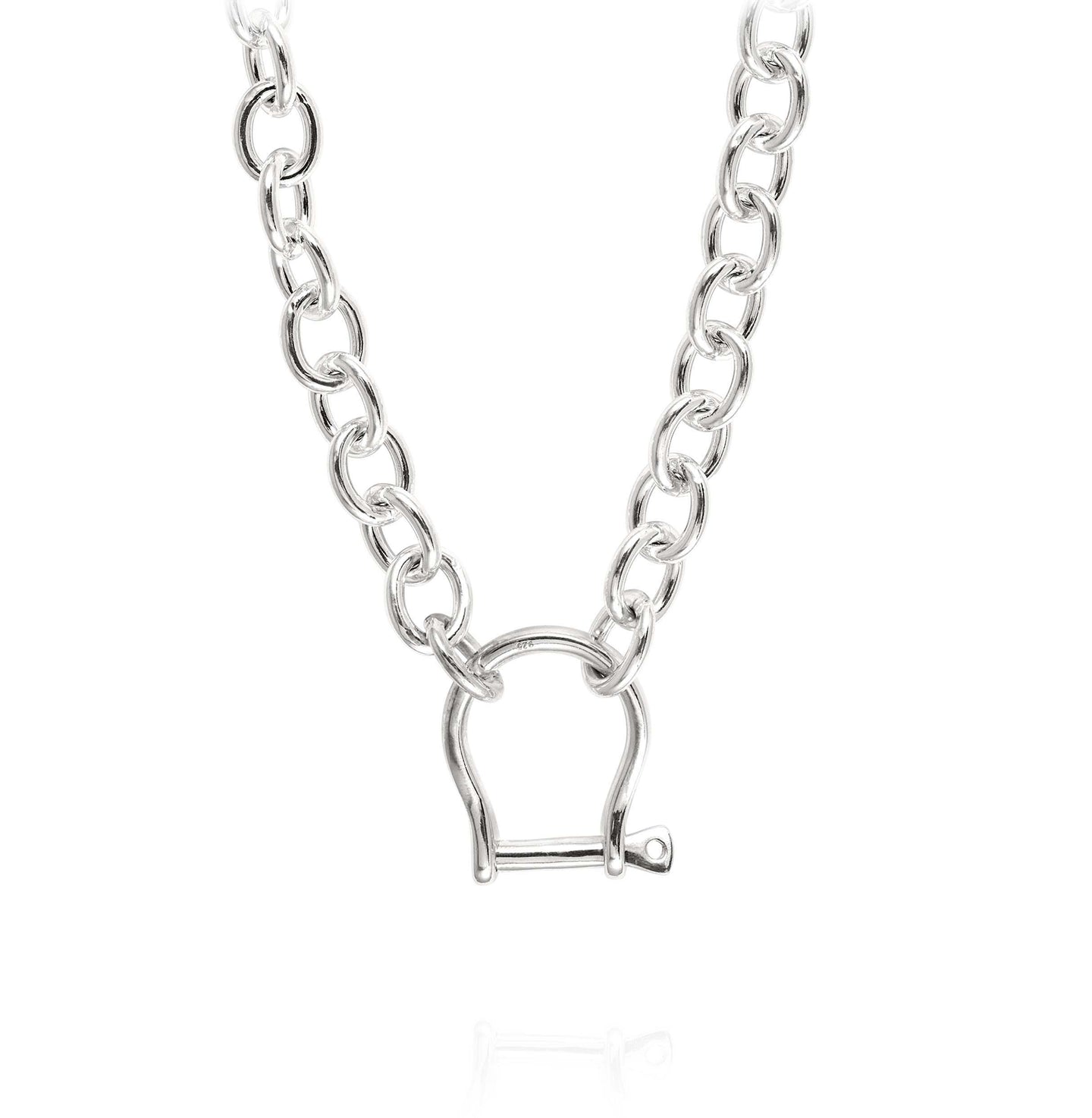 Shackle Chain Necklace - Vincent Peach Fine Jewelry