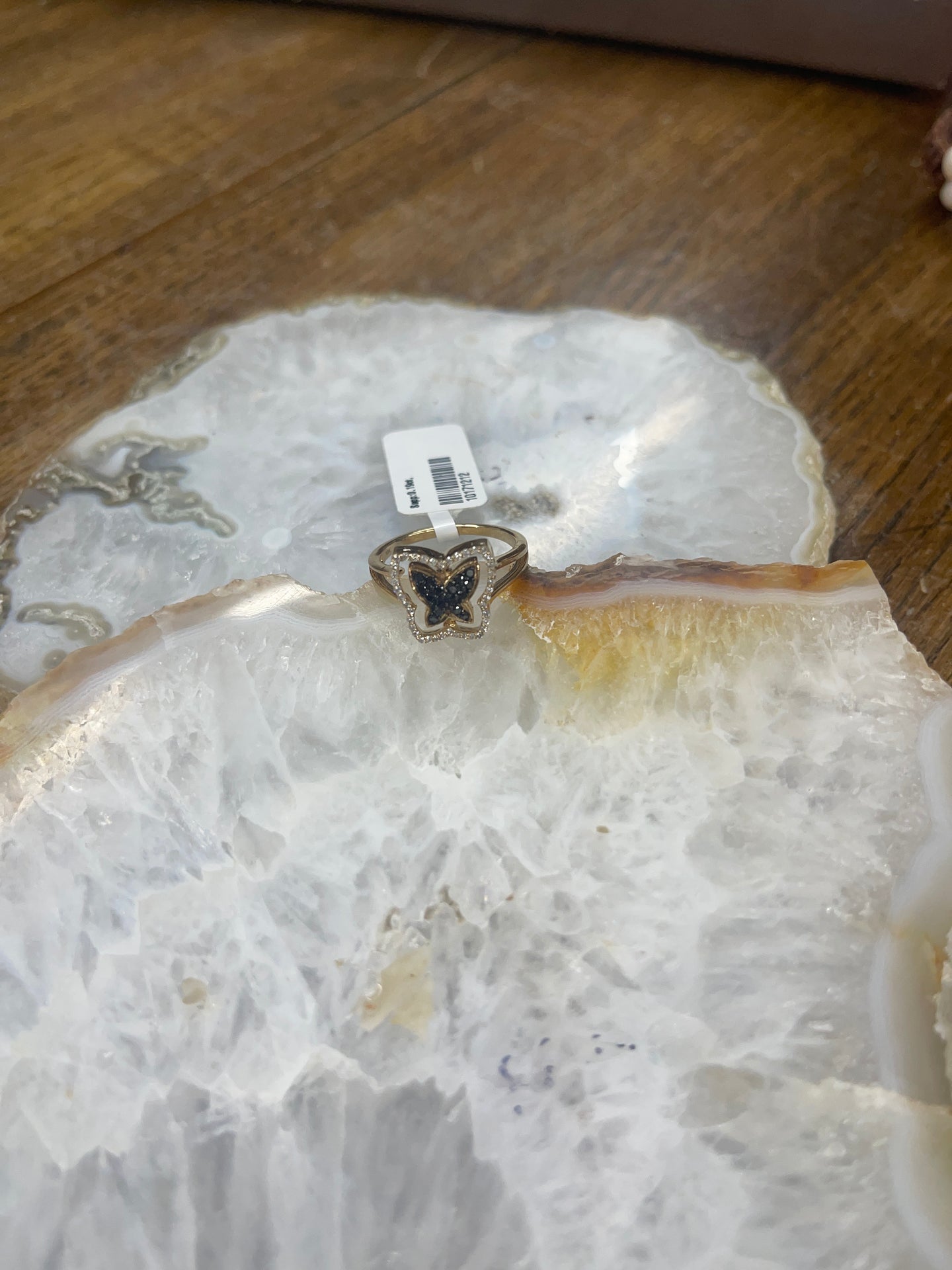 Sapphire Butterfly Ring