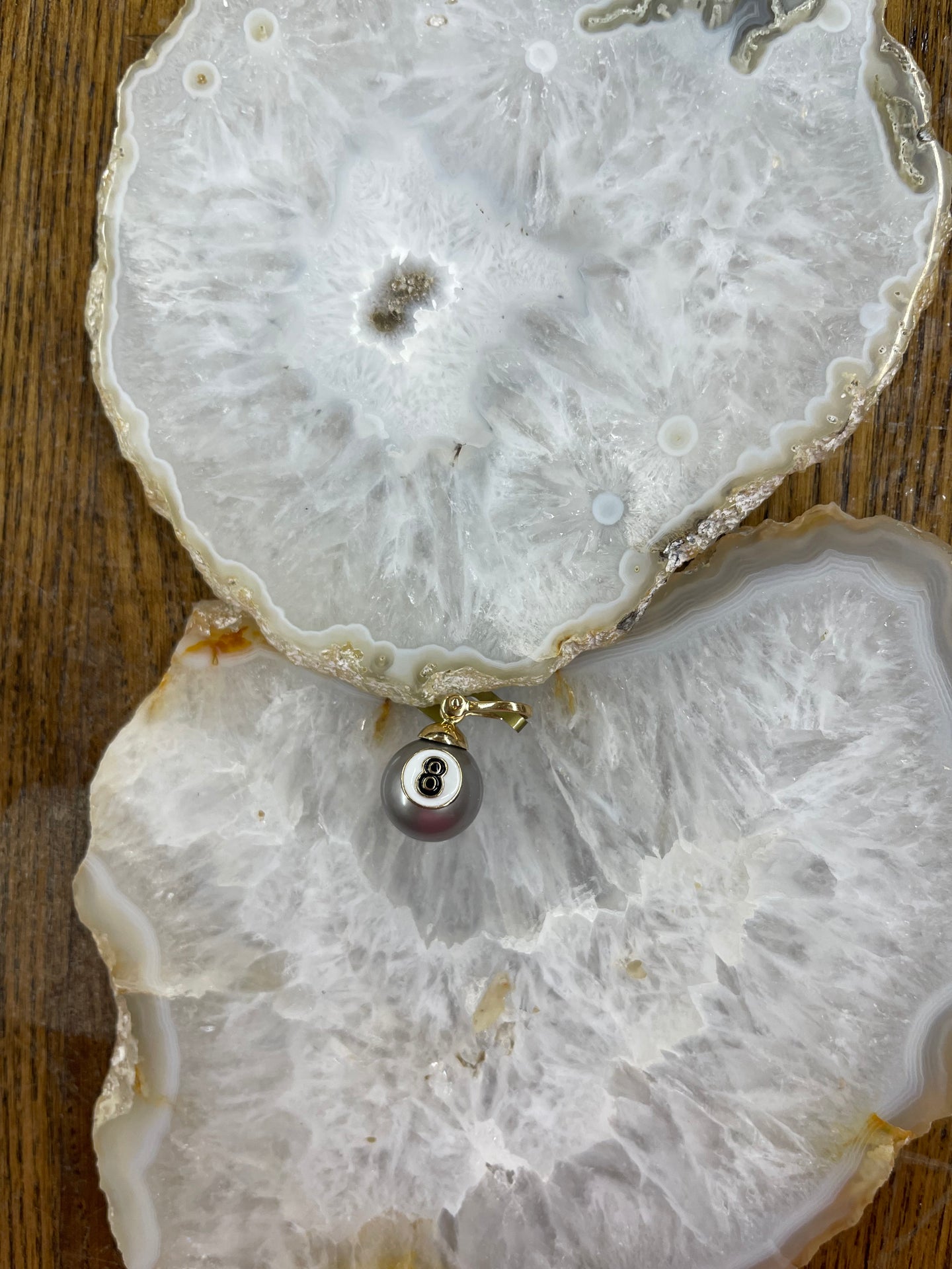 8 Ball Tahitian Pendant - Vincent Peach Fine Jewelry