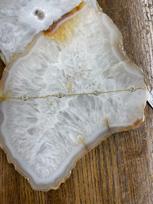 .5 ct Lab Diamonds by the Yard Bracelet White Gold