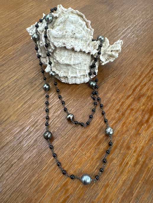 Tahitian Onyx Necklace
