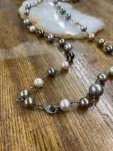 42” Tahitian Pearl Wire Wrap Necklace