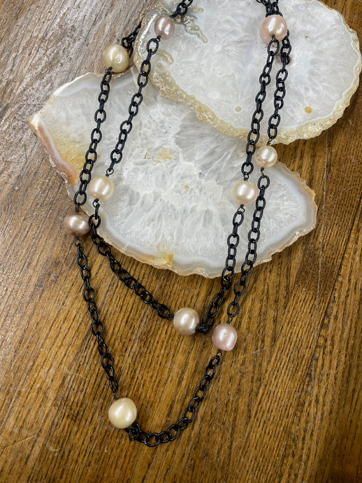 48” Chic Pearl Necklace