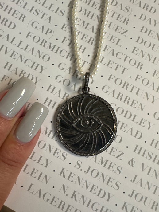 Large Evil Eye Pendant