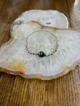 Sterling Silver Tahitian Pearl Stretch Bracelet - Vincent Peach Fine Jewelry