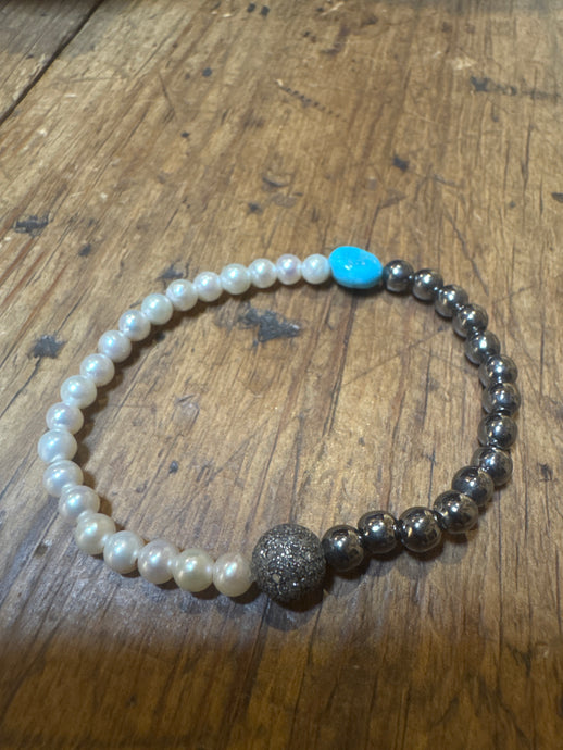 Stretch Santa Fe Bracelet - Vincent Peach Fine Jewelry