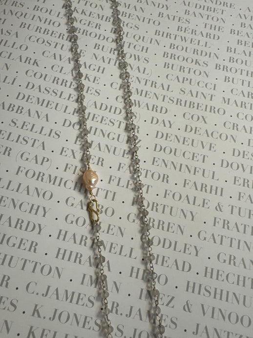Quartz Necklace/Lariat