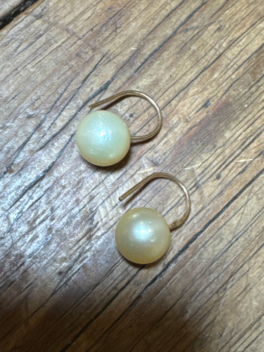 Golden South Sea Earrings - Vincent Peach Fine Jewelry