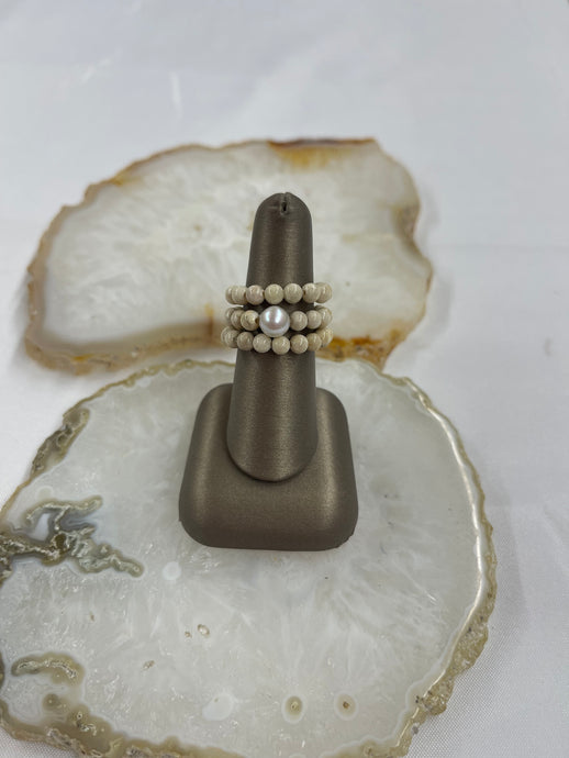 Stretchy Ring Set of Three - Vincent Peach Fine Jewelry