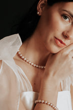 Dusty Rose Stud Earrings