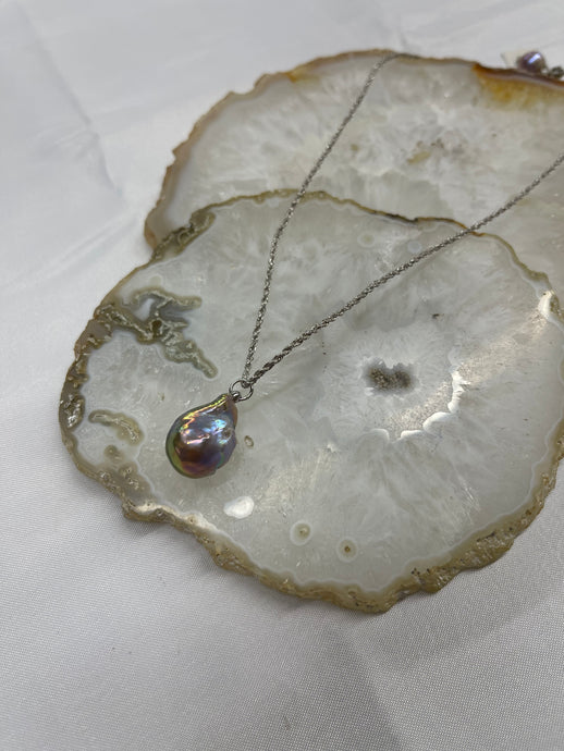 Pink Pearl Silk Necklace - Vincent Peach Fine Jewelry