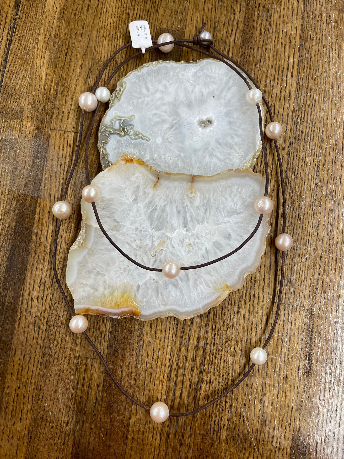 48” Freshwater Pearl Lariat - Vincent Peach Fine Jewelry