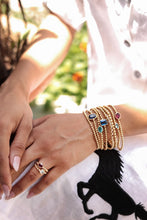 Stirata Rubellite Gold Bracelet - Vincent Peach Fine Jewelry