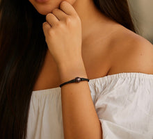 Freshwater Pearl Rubber Bracelet - Vincent Peach Fine Jewelry
