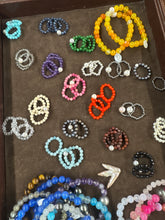 Stretch gemstone rings - Vincent Peach Fine Jewelry