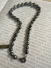 Baroque Tahitian Pearl Diamond Clasp Necklace