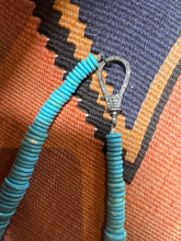 Turquoise Diamond Santa Fe Necklace - Vincent Peach Fine Jewelry