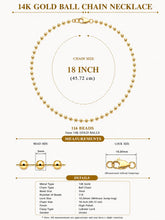 Ball Chain | 14K Gold