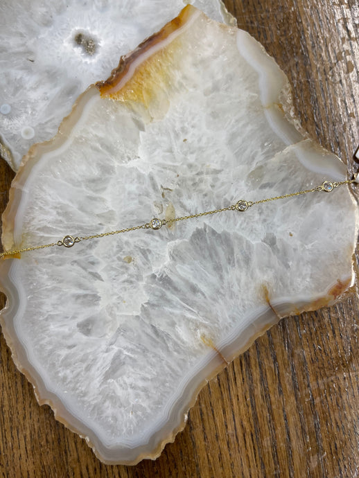 .5ct Diamonds by the Yard Bracelet Yellow Gold