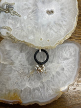 Freshwater/leather ring - Vincent Peach Fine Jewelry