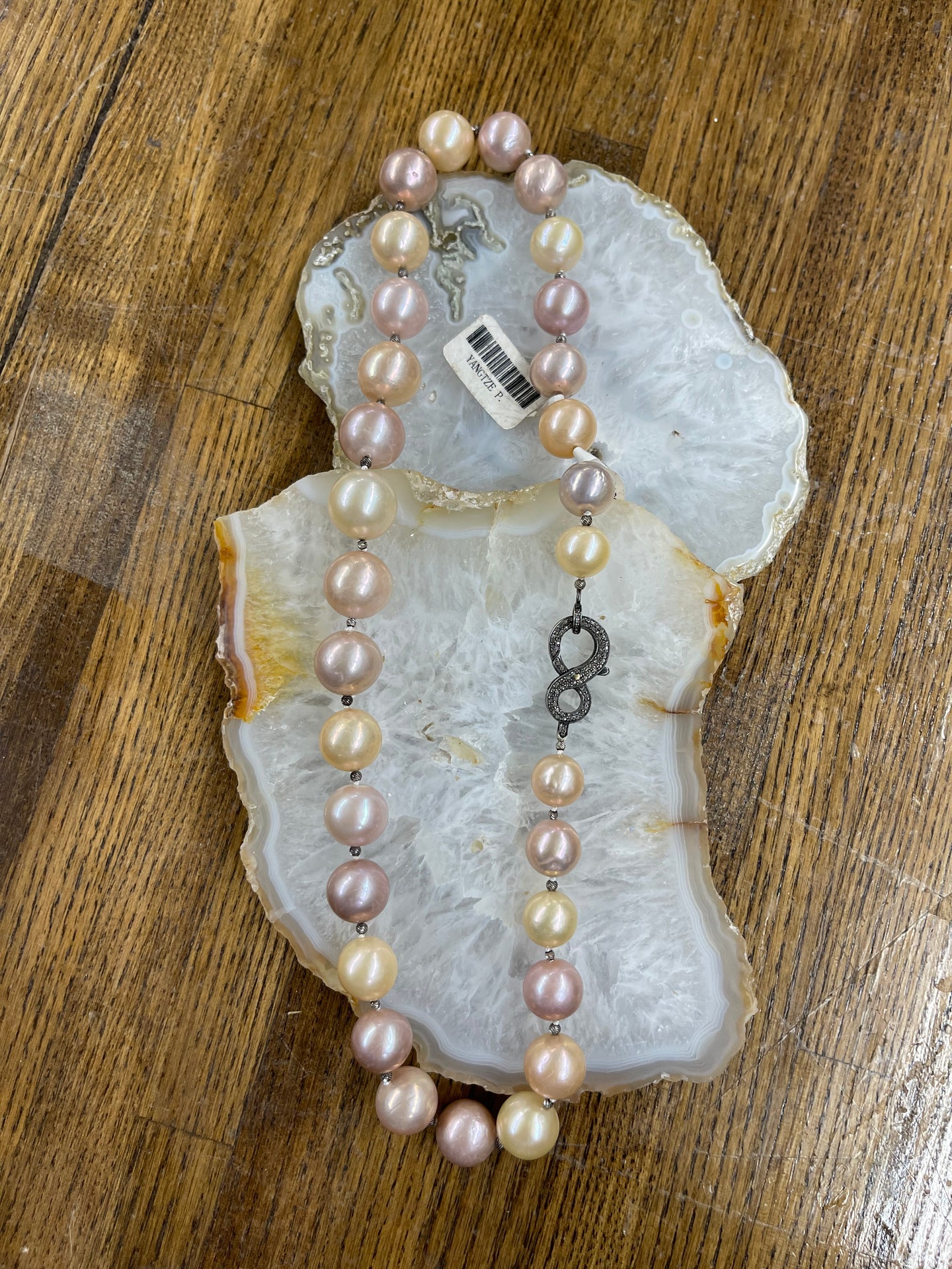 11-15mm Multi-color Pearl Necklace - Vincent Peach Fine Jewelry