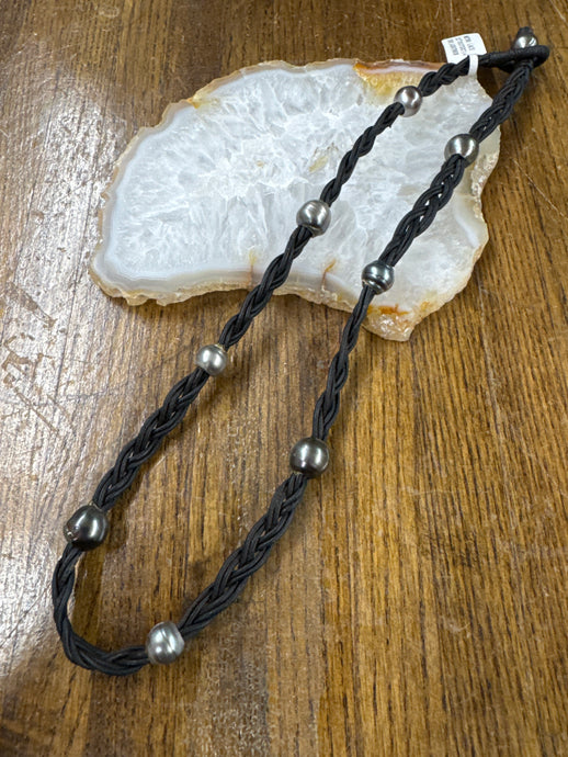 Uni-Sex Braided Necklace 22”