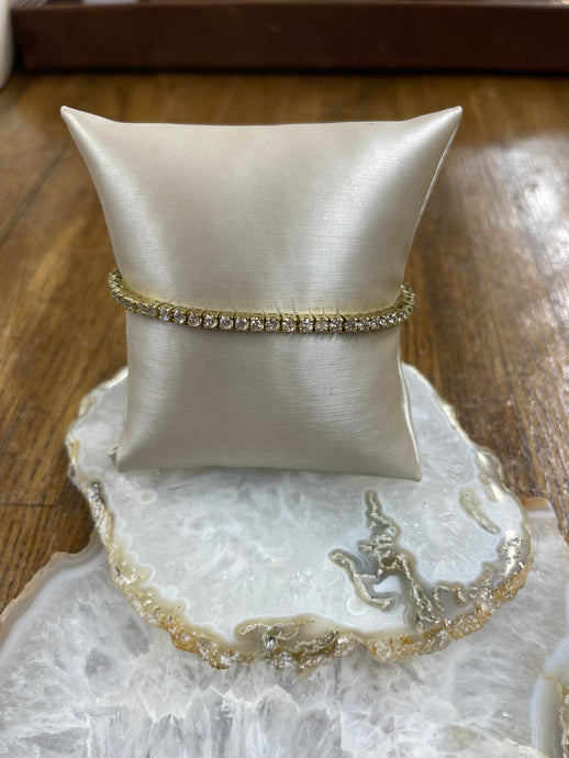 5.25ct Diamond Bracelet Yellow Gold