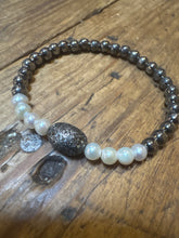 Stretch Sterling Bead Bracelet - Vincent Peach Fine Jewelry