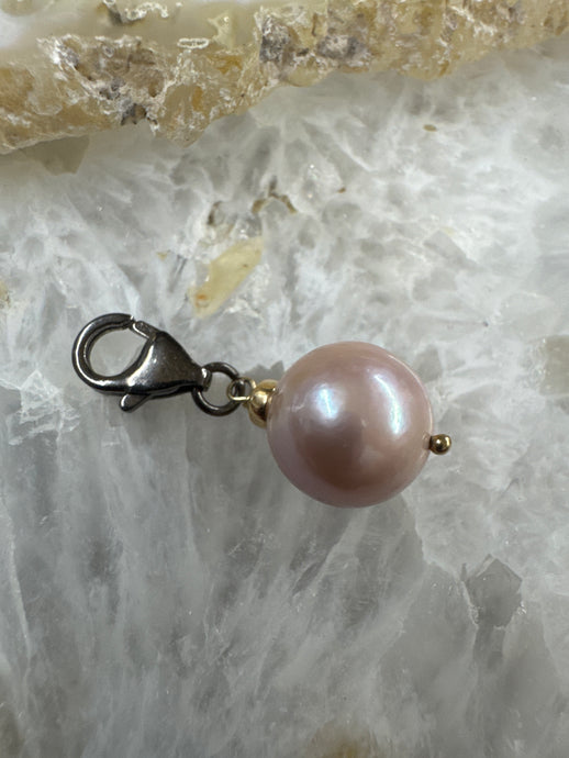 Pink Freshwater Enhancer - Vincent Peach Fine Jewelry