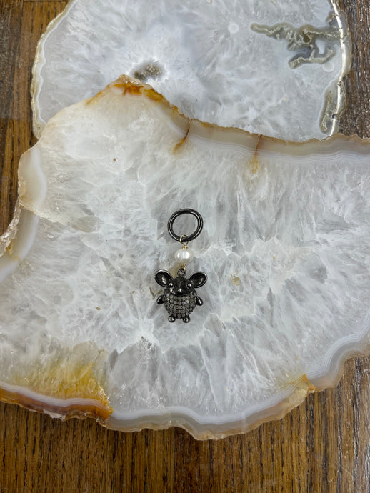 Mouse Diamond Charm - Vincent Peach Fine Jewelry