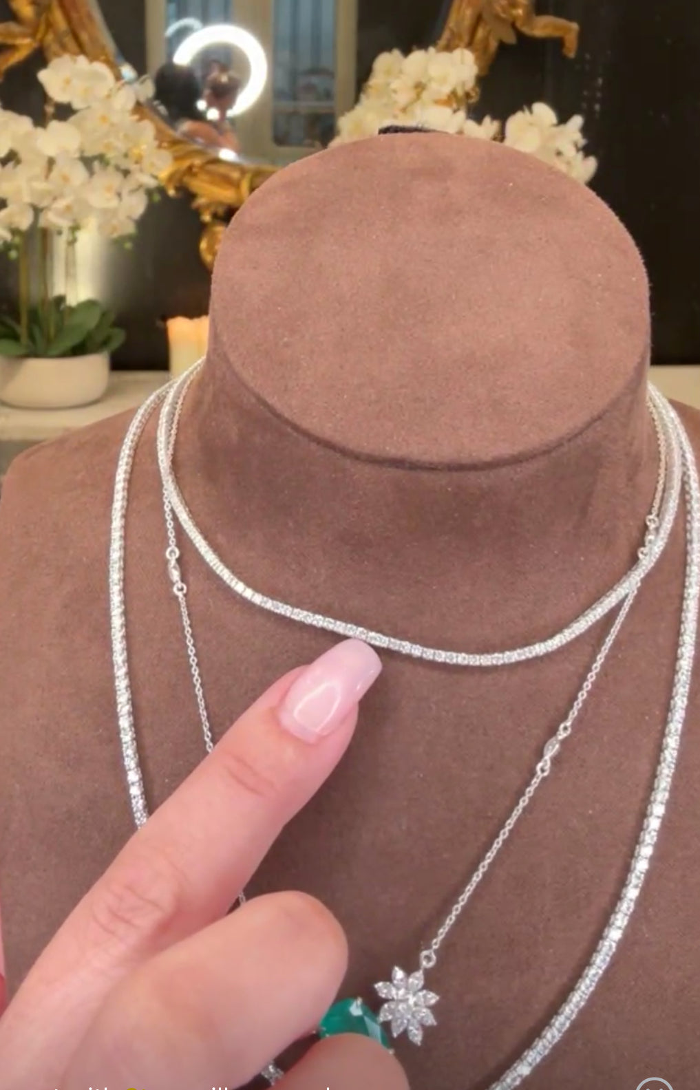 Tennis Necklace 3ct