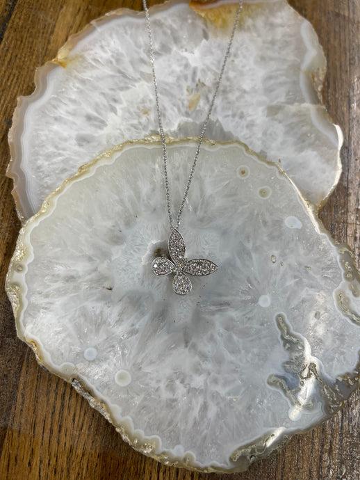 1.2ct Butterfly Necklace