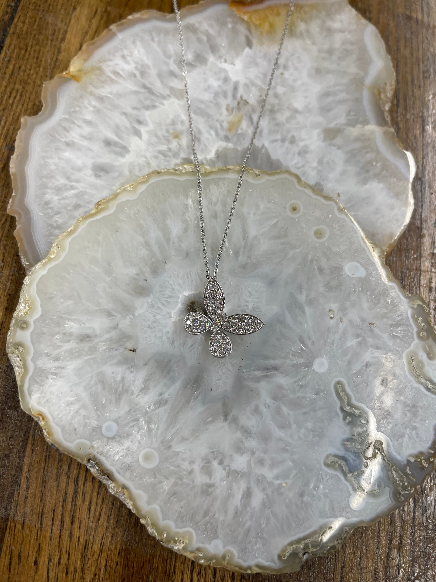 1.2ct Butterfly Necklace