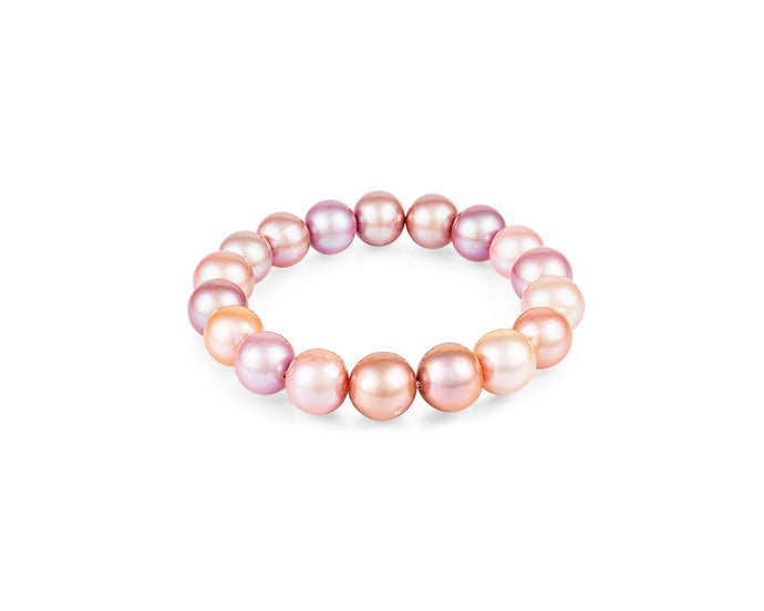 Pink Edison Stretch Bracelet - Vincent Peach Fine Jewelry