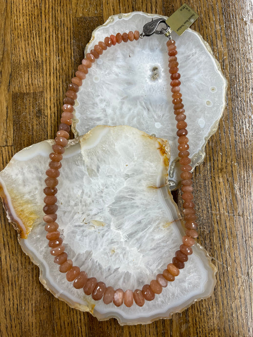 Stone/Diamond Necklace