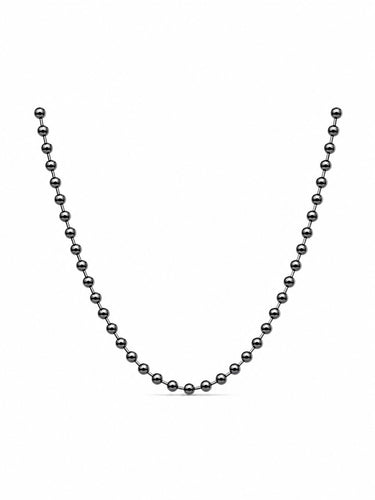 Ball Chain | Ruthenium Black