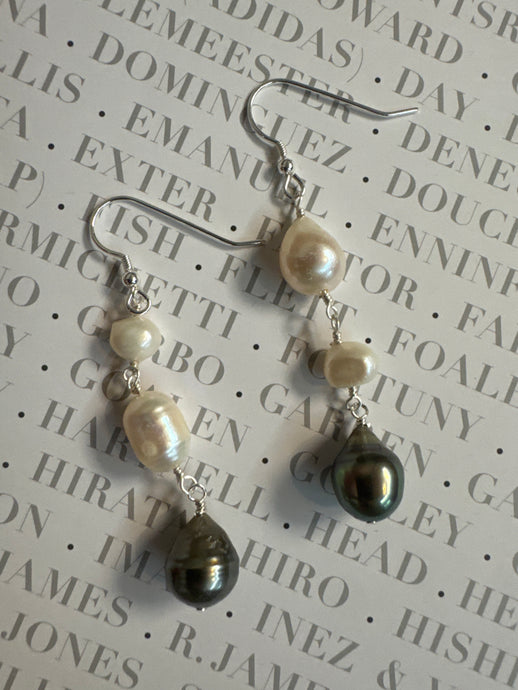 Tahitian Drop Earrings
