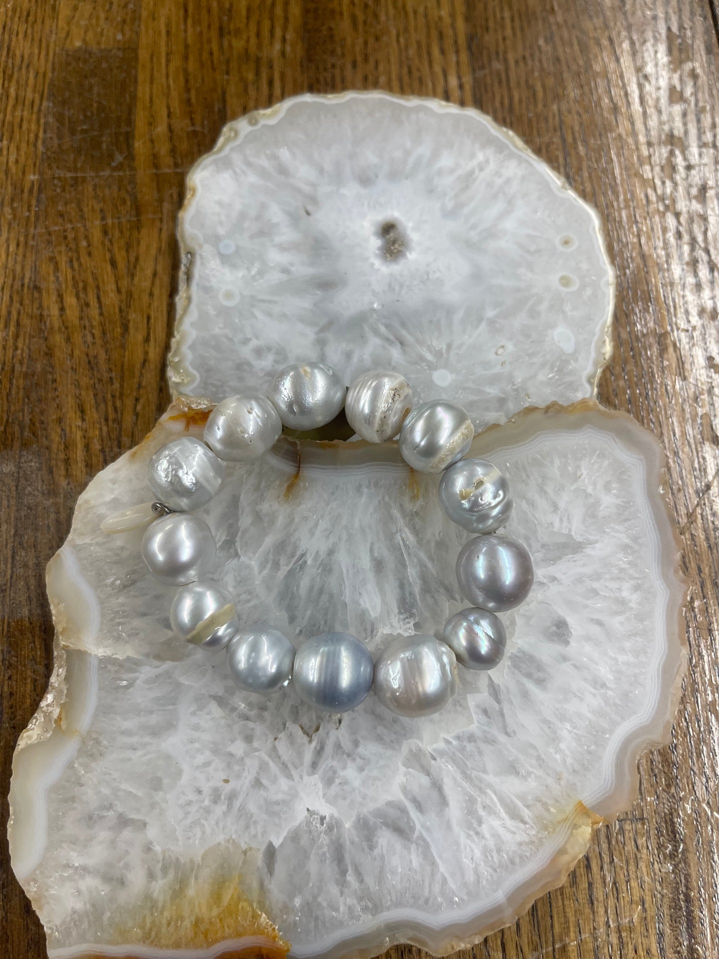 South Sea Pearl Stretch Bracelet