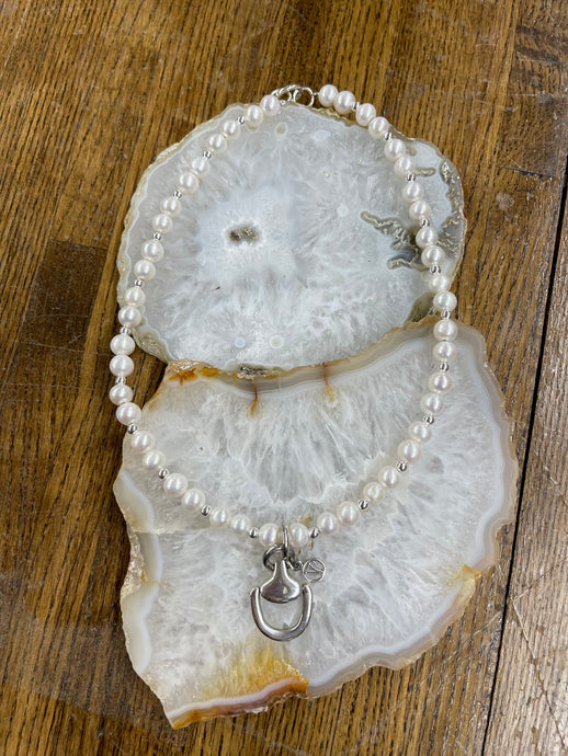 Churchill Downs Freshwater Pearl Necklace - Vincent Peach Fine Jewelry