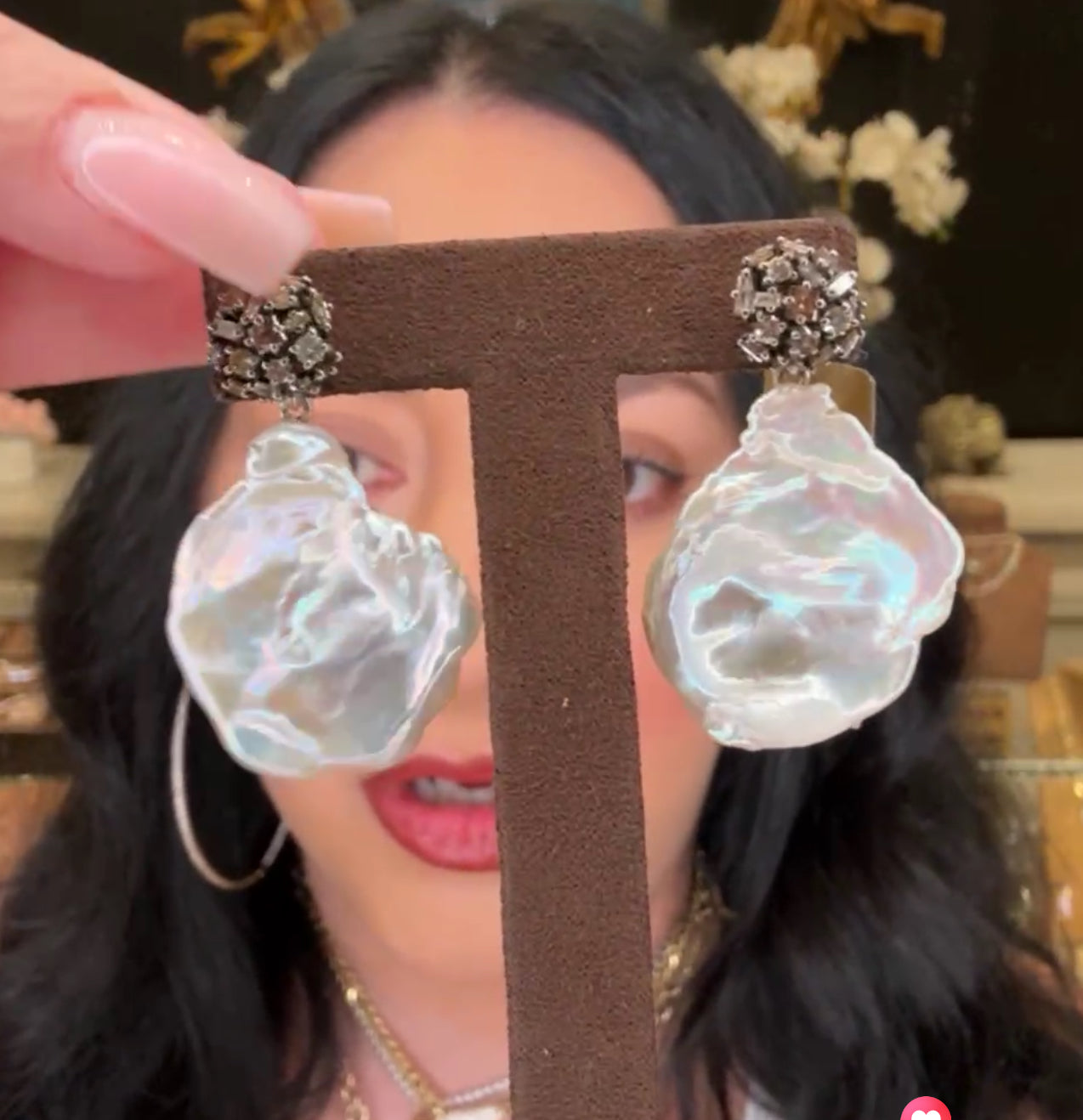Episodic Keshi Pearl Earrings