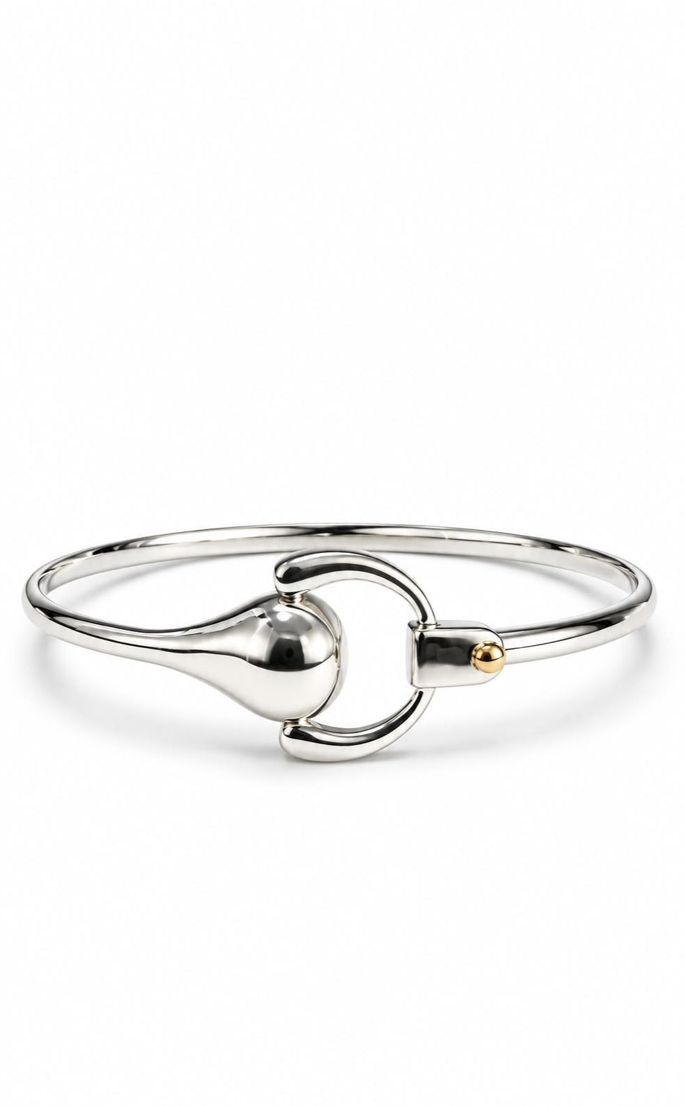 Cavallo Snaffle Bit Bangle, front