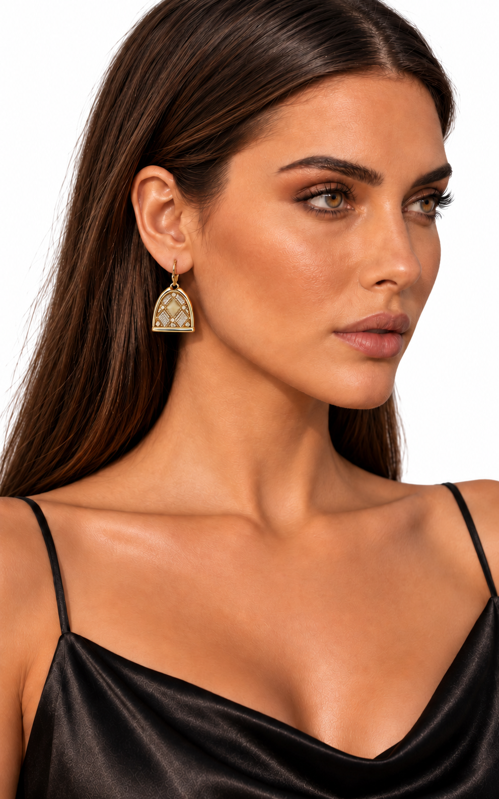 Cavallo Stirrup Diamond Earrings